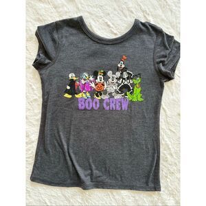 Disney Halloween Boo Crew Shirt Size 5/6